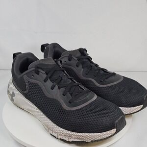 Under Armour Project Rock 6002 Black Running Shoes Men's 12 Athletic Sneakers